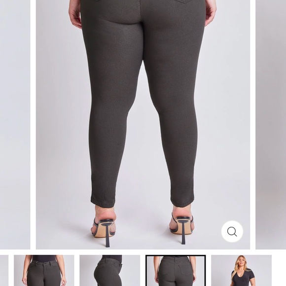 YMI Hyperstretch Women's Smoke Skinny Pants - Picture 2 of 4